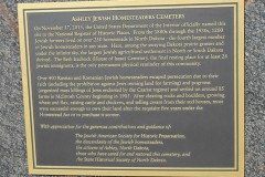 Plaque on Monument Boulder